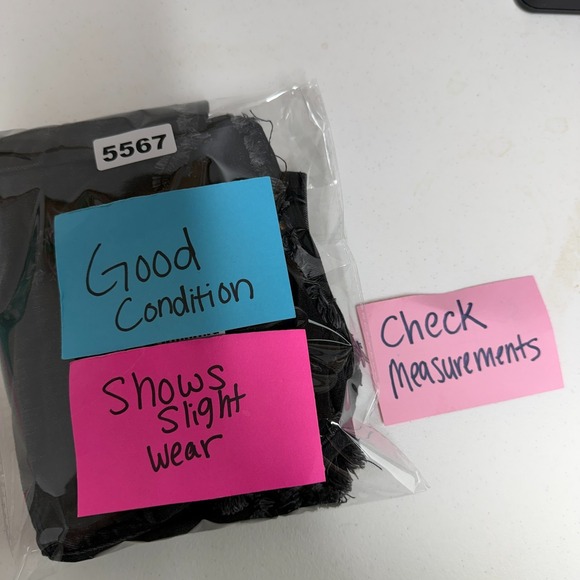 American Eagle Outfitters Cutoff Shorts Women 2 Black Denim Distressed Stretch - Picture 12 of 12